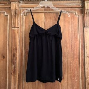 Volcom Spaghetti Strap Black Top Size Small